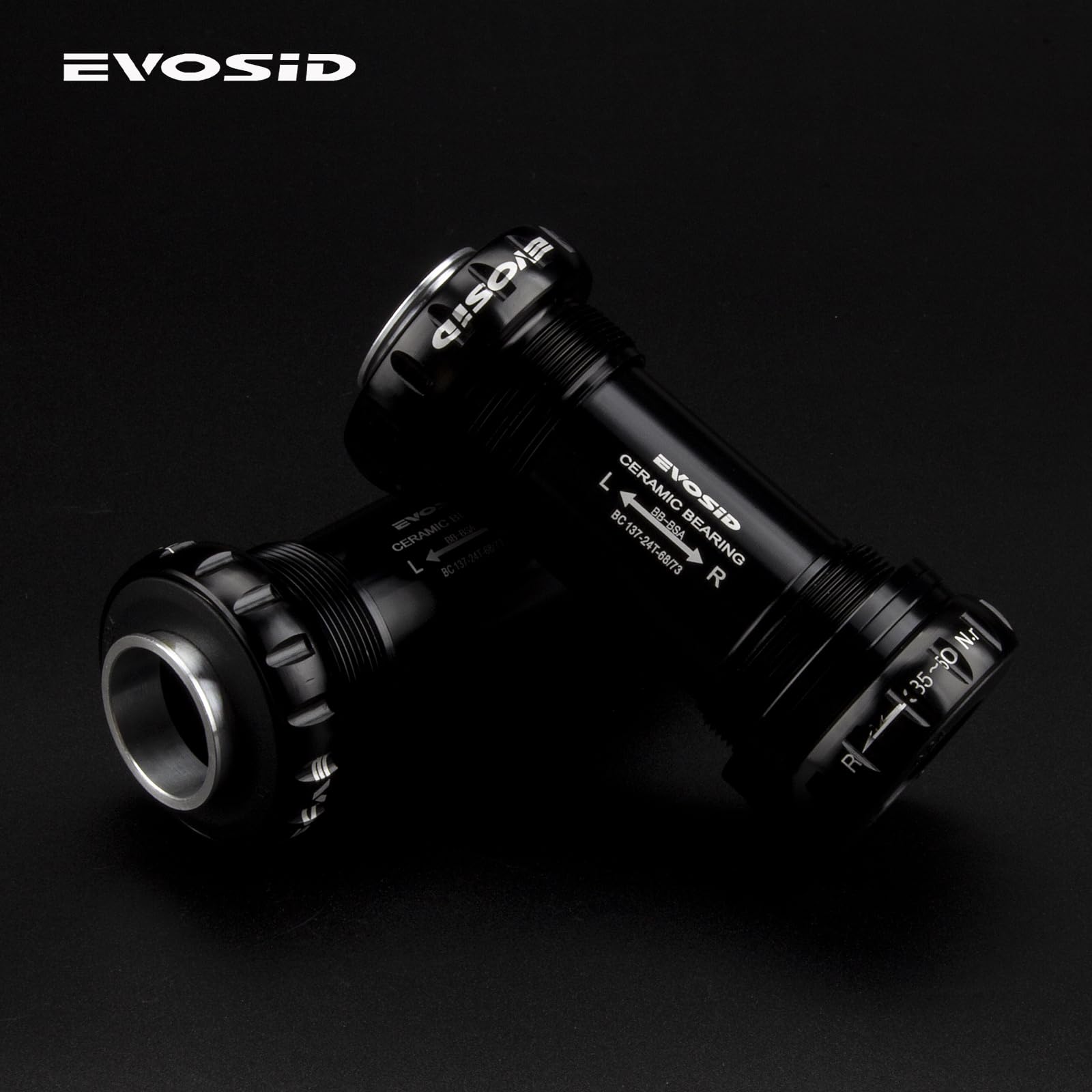Amazon.com : EVOSID Bike Ceramic Bearing Bottom Bracket BSA 68