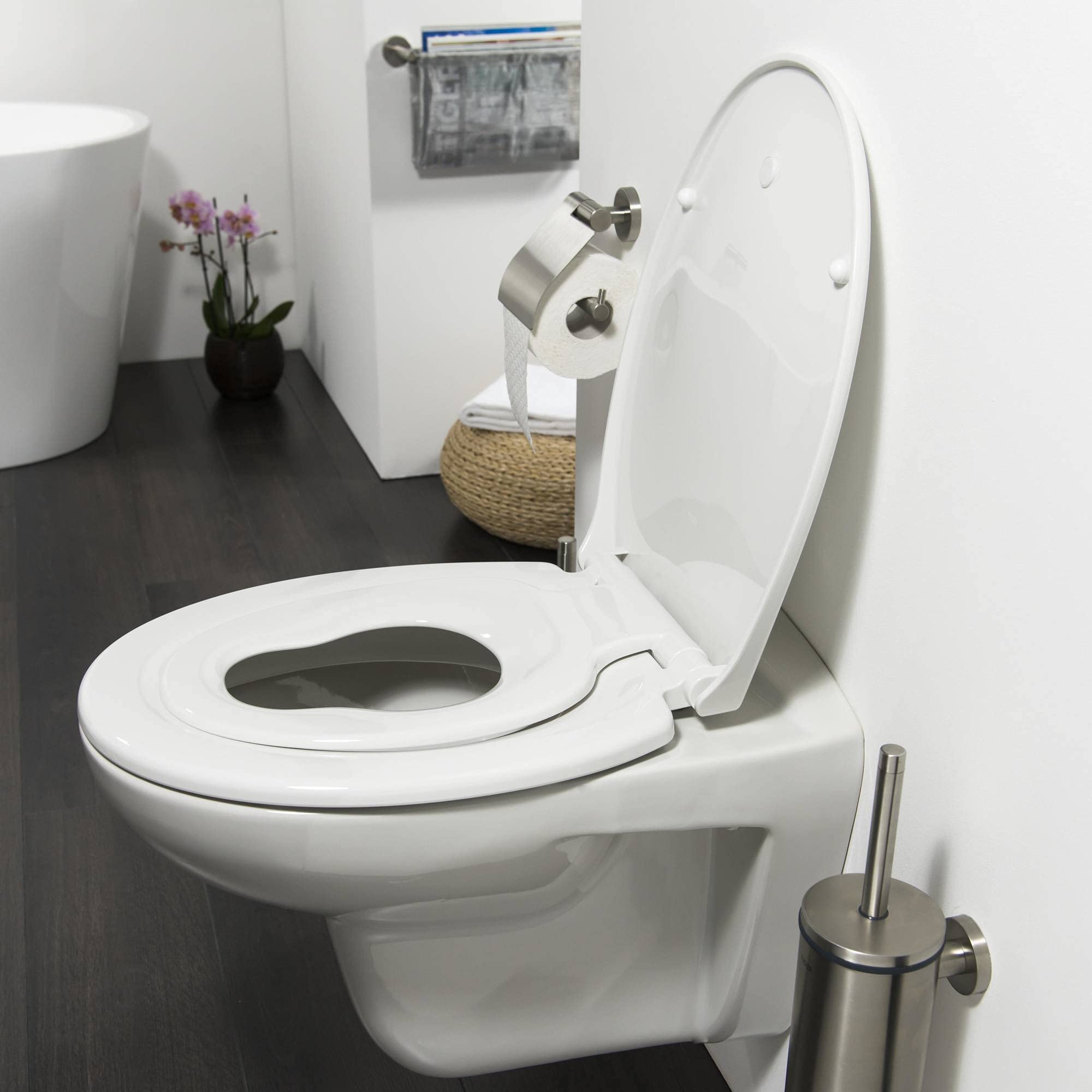 Tiger Tulsa Sedile per WC, Bianco