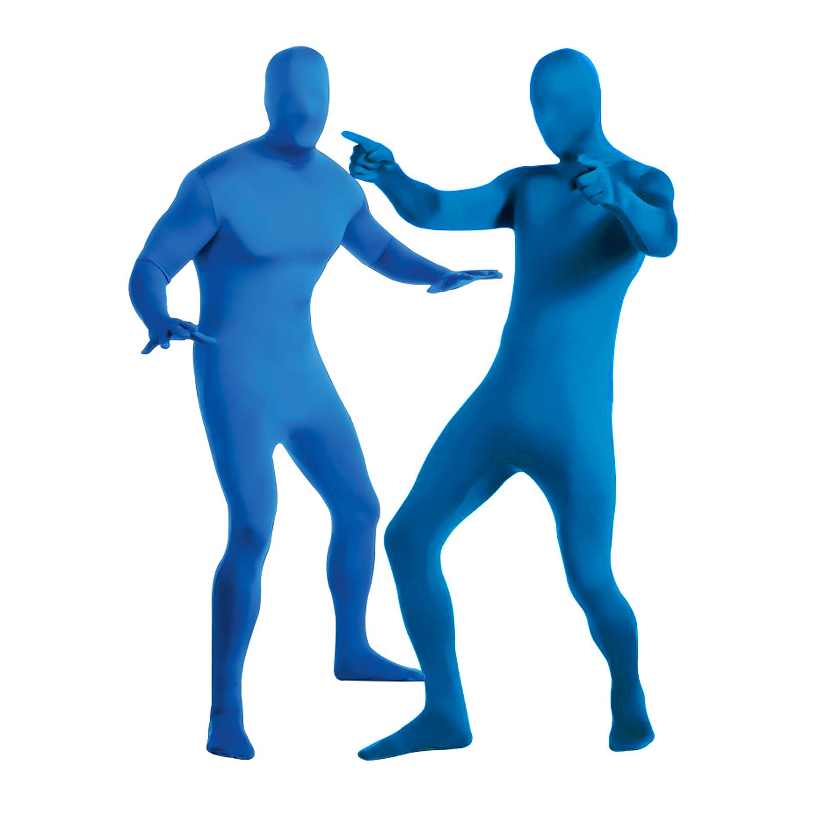 170cm Blue Chromakey Blue Screen Suit Full Bodysuit Costume for Adult Men Women 60-75KG Studio Photography Chromakey-image-38