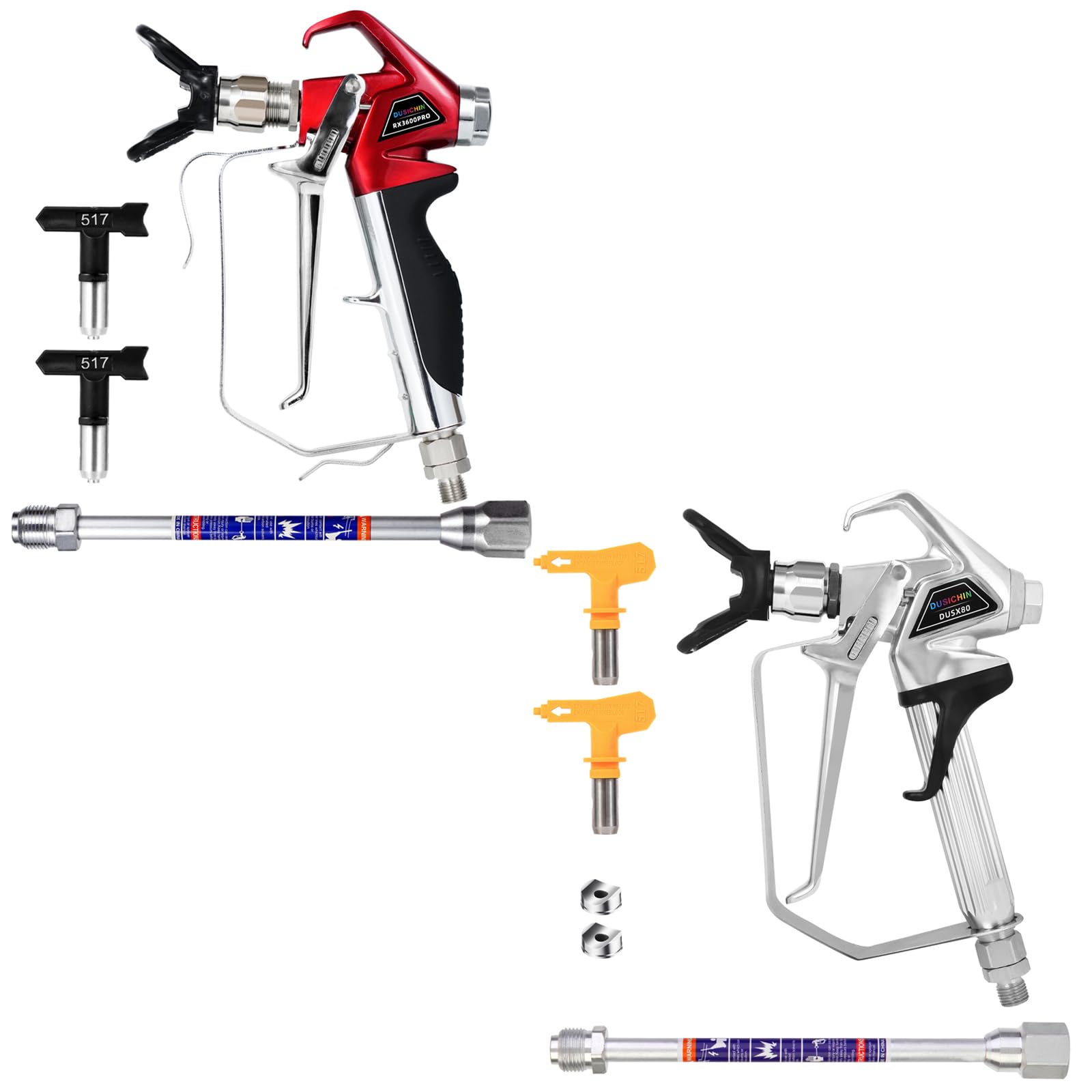 Spray Gun DUSICHIN Airless Paint Primer High Pressure 3600 PSI - Main Image