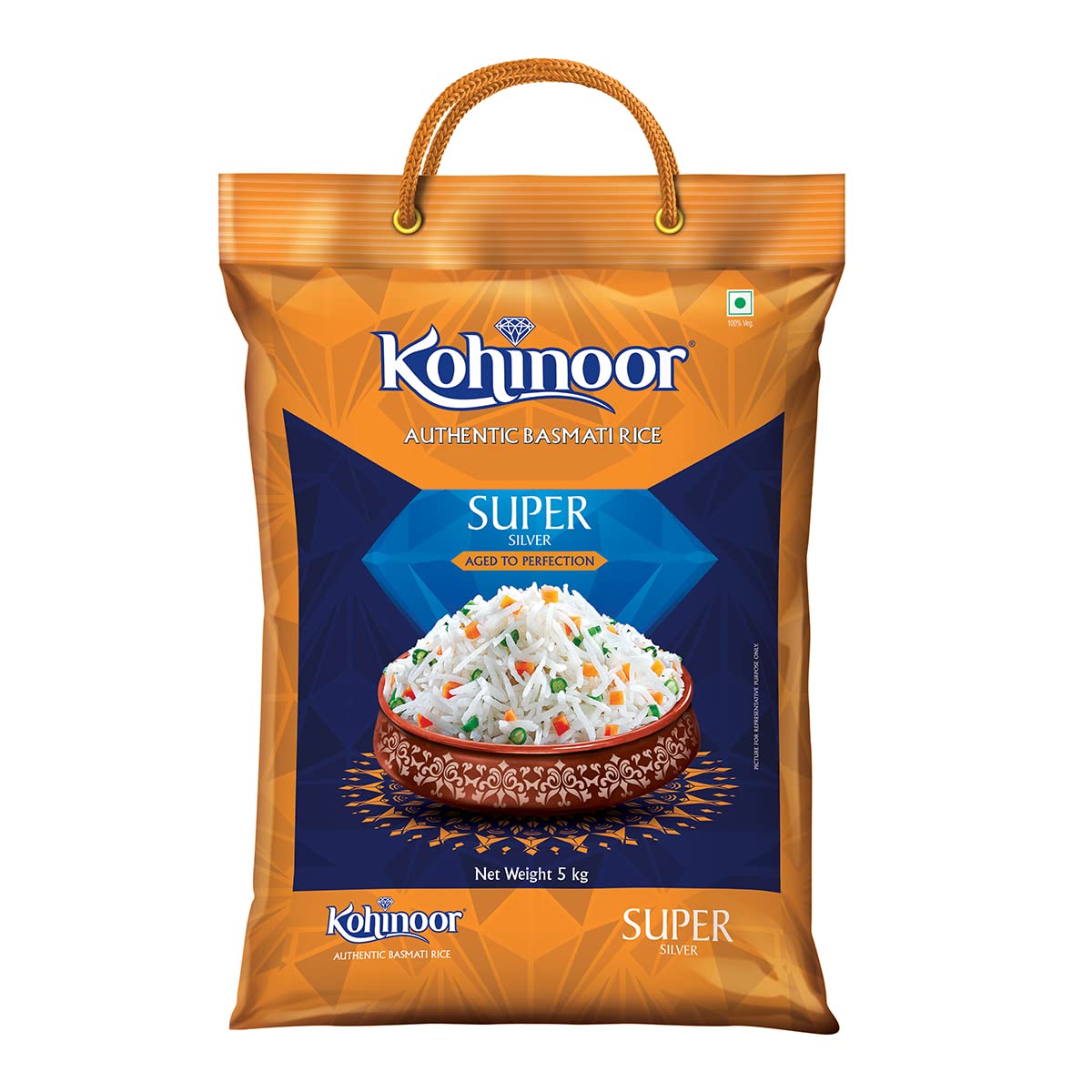 Kohinoor Super Silver Basmati Rice 5 Kg Premium Basmati Rice Amazon