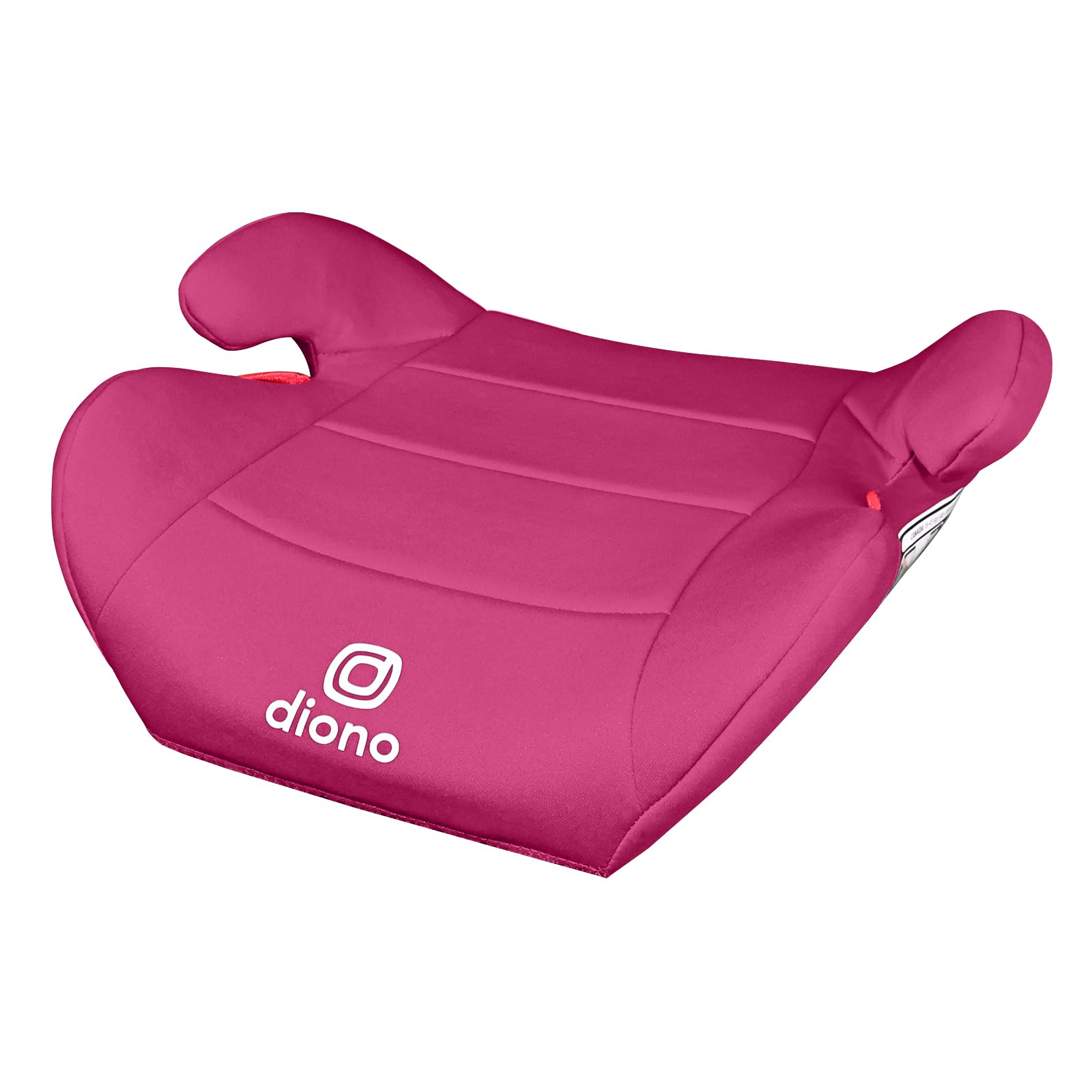 Diono Solana Lite Backless Booster Car Seat, Lightweight & Portable for Travel, Machine Washable Covers, 40-100 lbs, Pink Cotton Candy