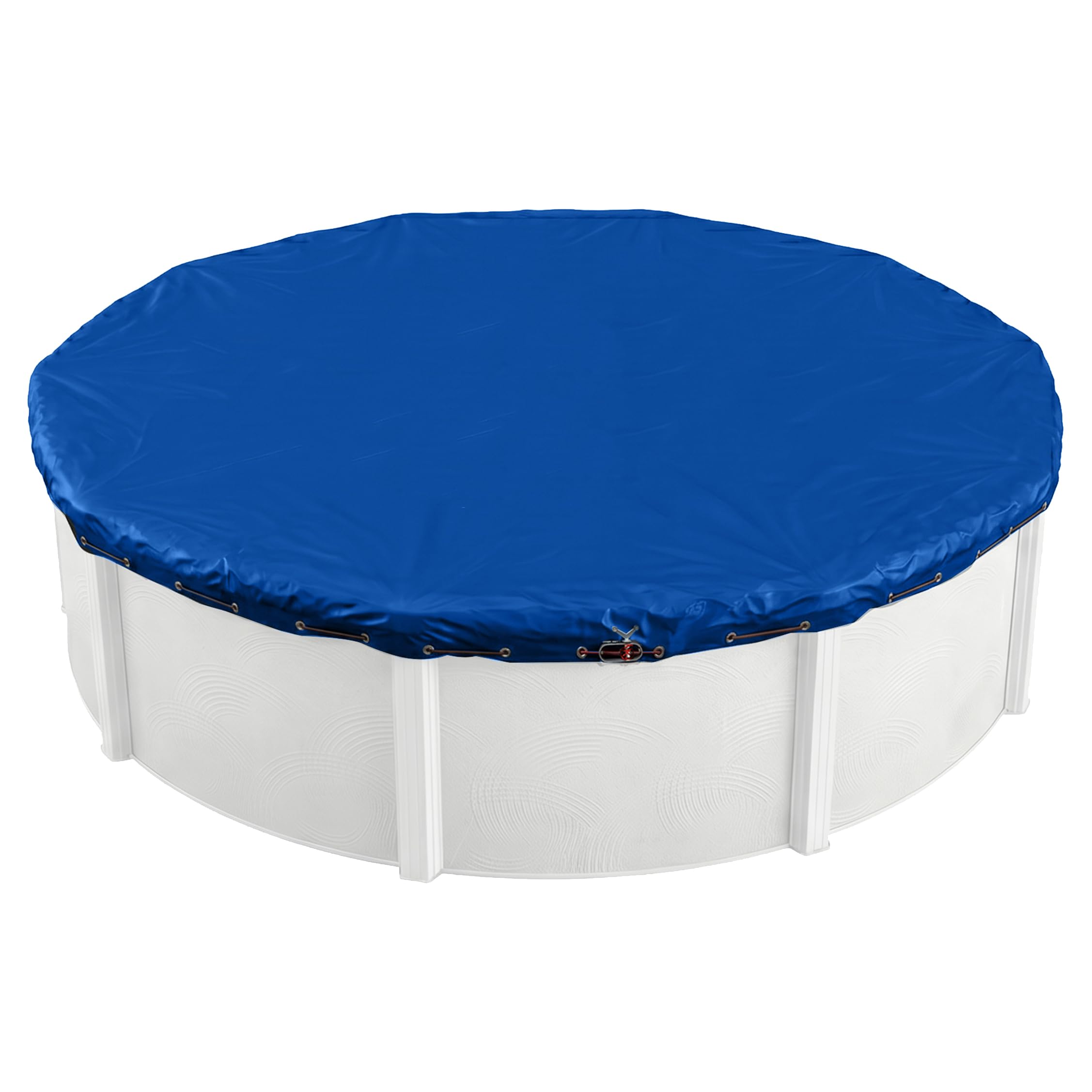 Blue Wave Gold 15-Year 33-ft Round Above Ground Pool Winter Cover-image-11