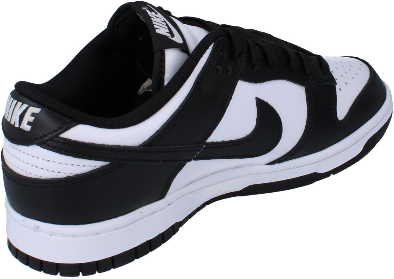Nike Dunk Low Retro Mens Trainers DD1391 Sneakers Shoes (UK 9.5 US 10.5 EU 44.5, White Black White 100)