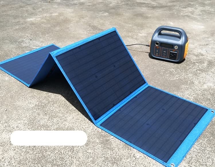 Pannello Solare Scheda di Ricarica Solare Alimentatore Elettrico for Esterni Alimentatore ad altissima Potenza Borsa Pieghevole Solare da 100 W