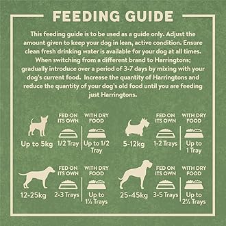 Harringtons Complete Wet Tray Grain Free Hypoallergenic Adult Dog Food Meaty Pack 6x400g - Chicken, Beef & Lamb - Made with All Natural Ingredients