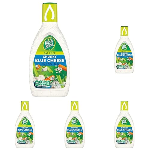 Miniatura 10 de Wish-Bone Aderezo de queso azul grueso sin grasa, 15 onzas líquidas