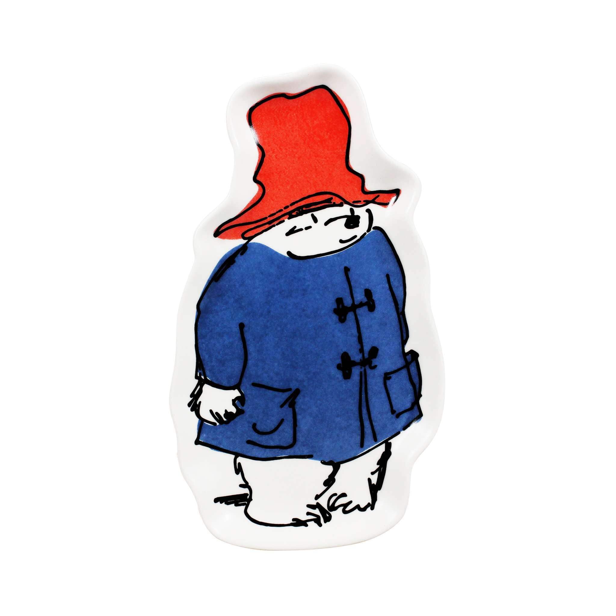 Half Moon Bay | Paddington Bear | Full Body Shaped Ceramic Trinket Dish | Small Jewellery Tray Ring Bowl 18cm | Official Merchandise | Heartwarming British Christmas Birthday Gift for Her