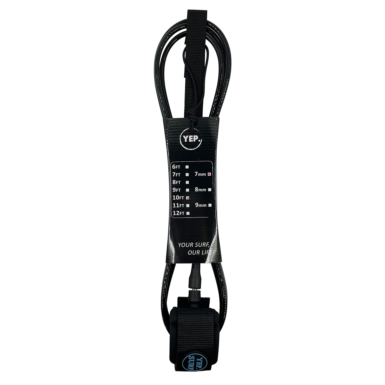 UPSURF YEP. SUP Ankle Leash Surfboard Coiled Stand UP Paddle Board TPU Accessories (9'7)