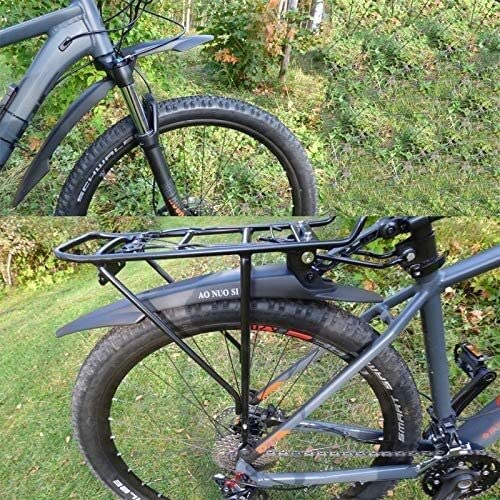 Guardabarros para bicicleta, 2 piezas Guardabarros delantero trasero para bicicleta Guardabarros para bicicleta MTB 24 26 27,5 29 pulgadas Las alas de bicicleta de liberación rápida alargan los guar