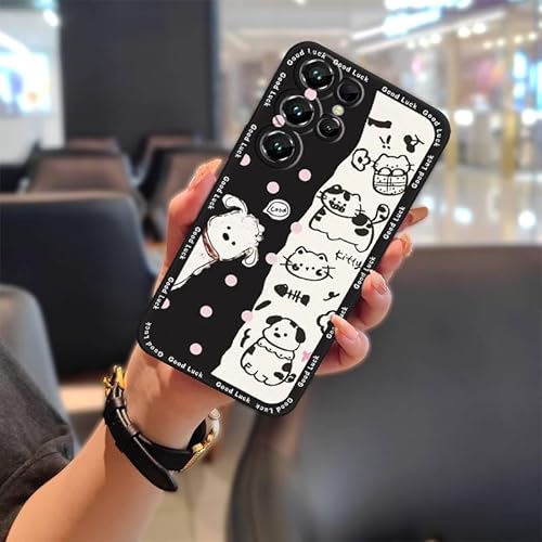 Phone Case Compatible with Oukitel C1/C1 Pro, Protective Design Anti-dust Silicone Shockproof Phone Pouch Durable Graffiti Cute 