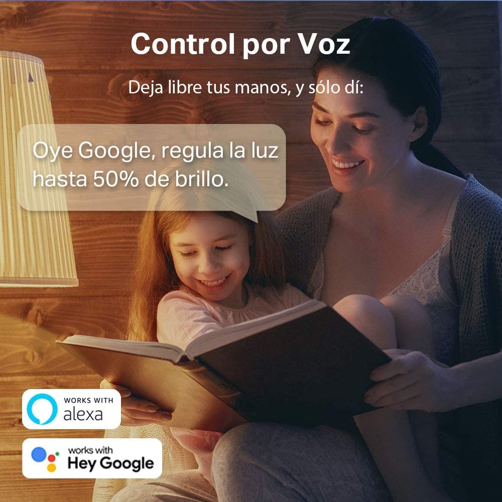 Tapo L530E (4 paquetes) – Bombilla LED inteligente Wi-Fi, multicolor, regulable, casquillo E27, 8.7W, 806 lúmenes, compatible con Alexa y Google Home