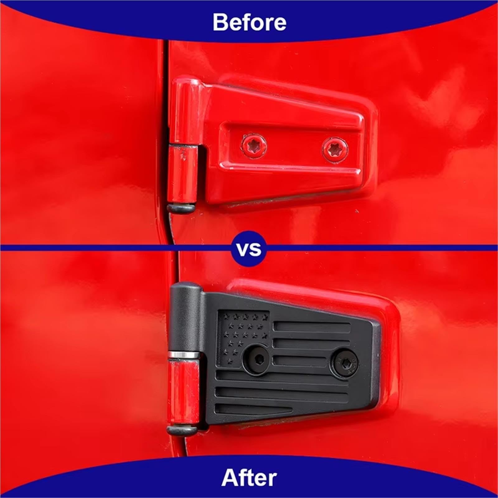 Per Jeep Per Wrangler 2007-2017 Cerniera porta auto