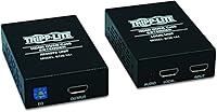 Vista 10 de Tripp Lite - Kit Extensor HDMI sobre Cat5/6 con Control Serial e IR, Transmisor y Receptor de video y audio, 4K x 2K, 1080p @ 24/30 Hz, con un rango
