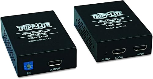 Tripp Lite - Kit Extensor HDMI sobre Cat56 con Control Serial e IR, Transmisor y Receptor de video y audio, 4K x 2K, 1080p  2430 Hz, con un rango de