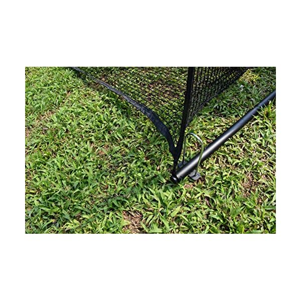 Amazon Basics Portable Driving Practice Golf Net, Black, 10.0 ft x 7.0