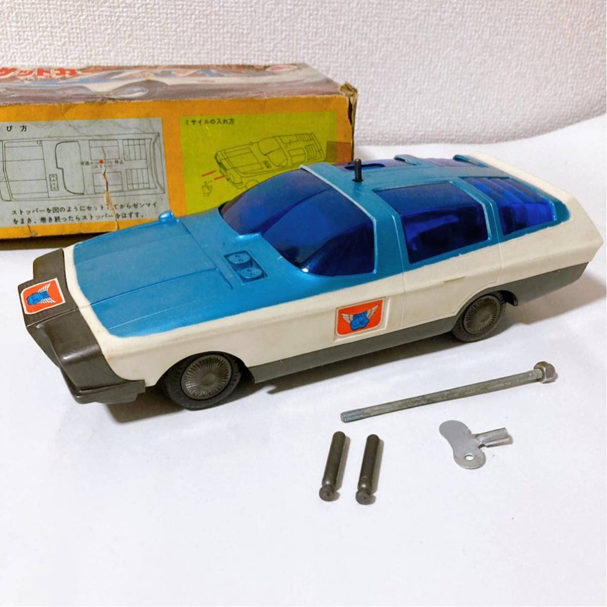 Amazon.co.jp: ブルマァク トリプルファイター サットカー 当時物 