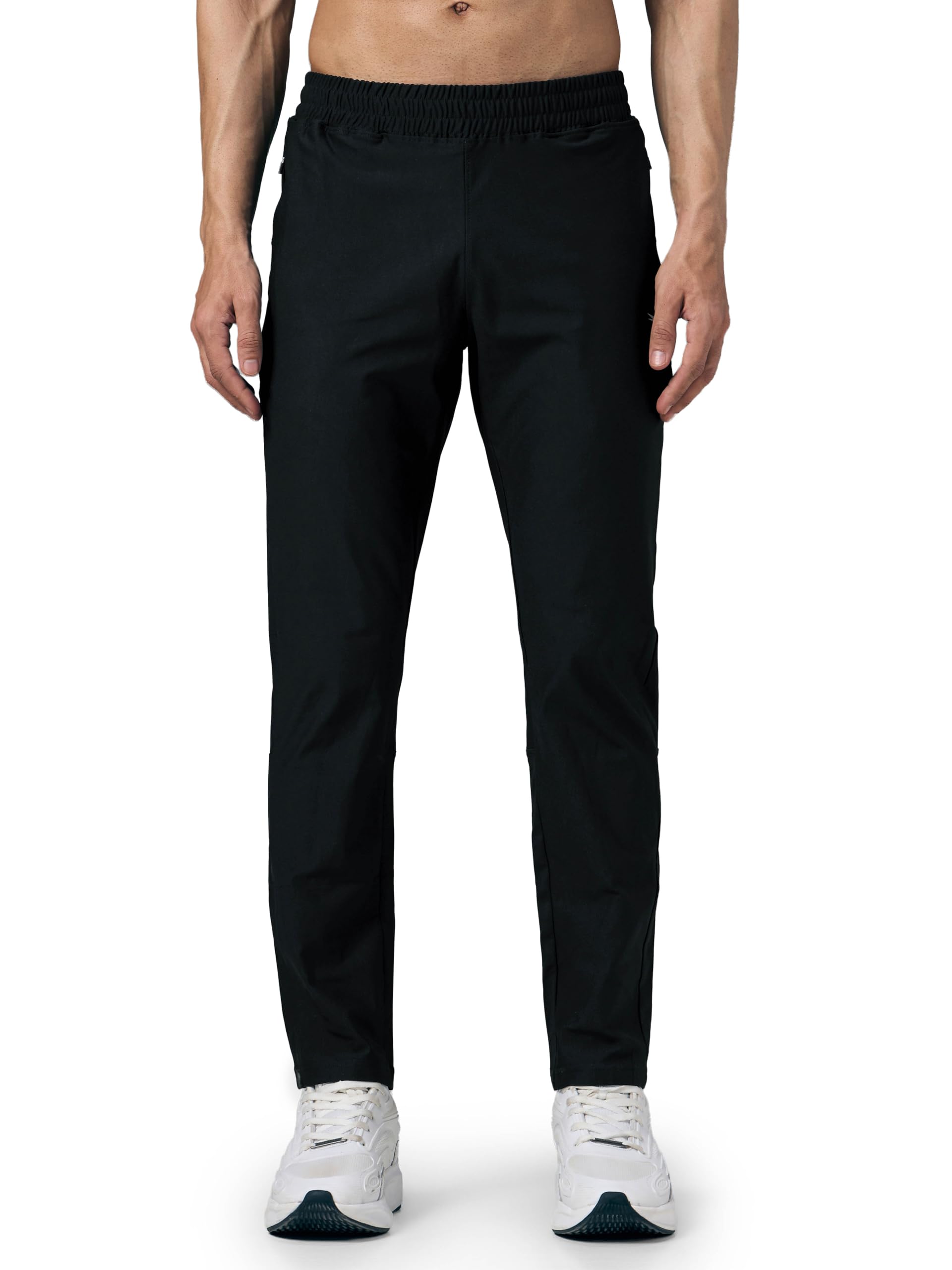 technosport Men's Slim Fit Solid Sports Track Pant with Duracool+ for Gym, Running & Training-picture-24