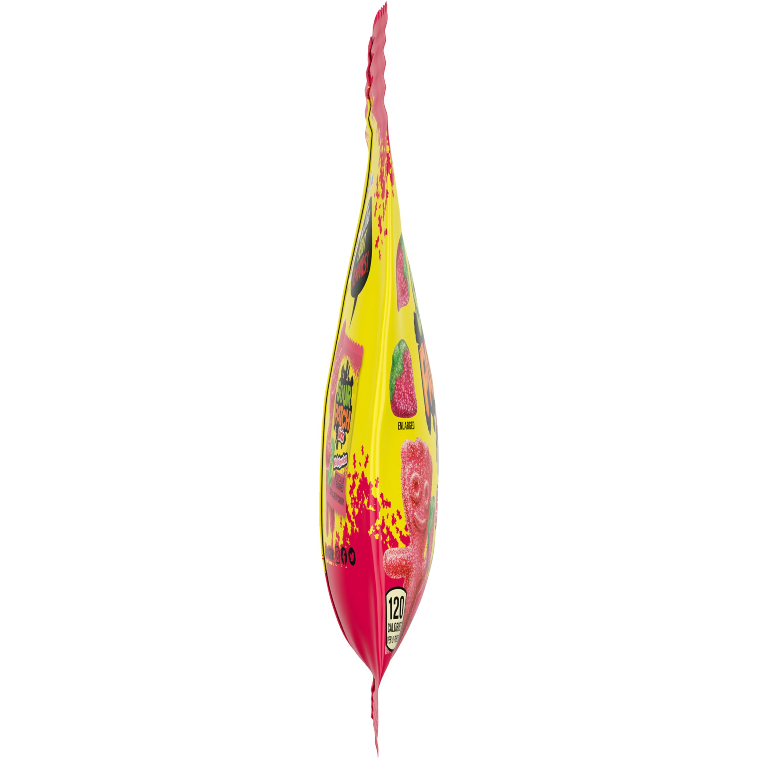 SOUR PATCH KIDS Caramelos suaves y masticables de fresa, bolsas de 340.2-102.1 g