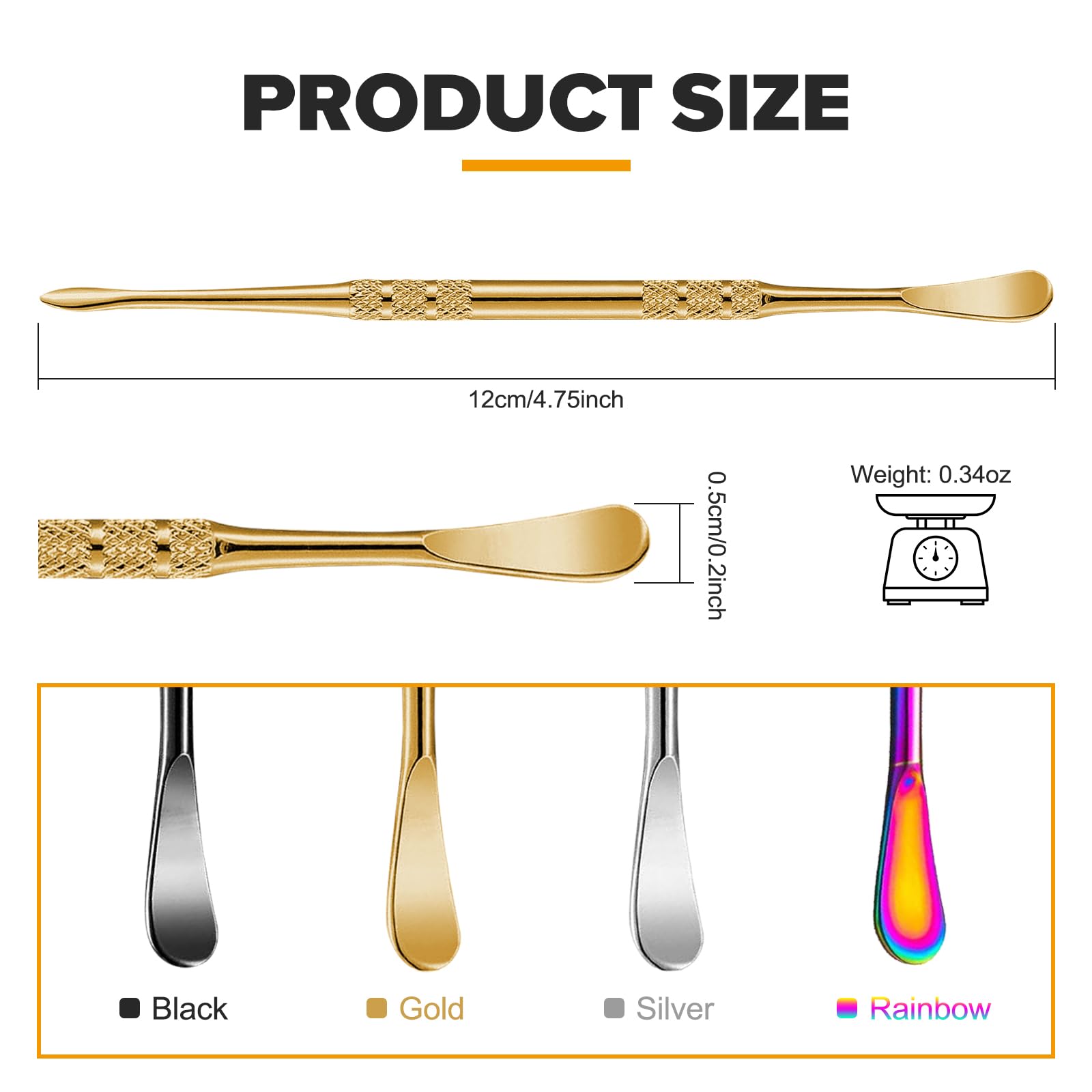 KUQIME 3-pack wax Carving Tool, 4.75 