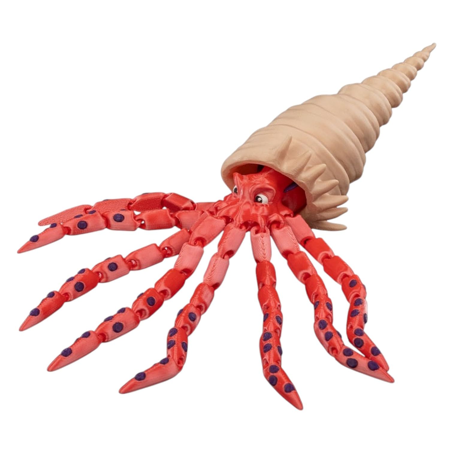 Amazon.com: Articulated Bigfin Squid Figurine - Unique Desk