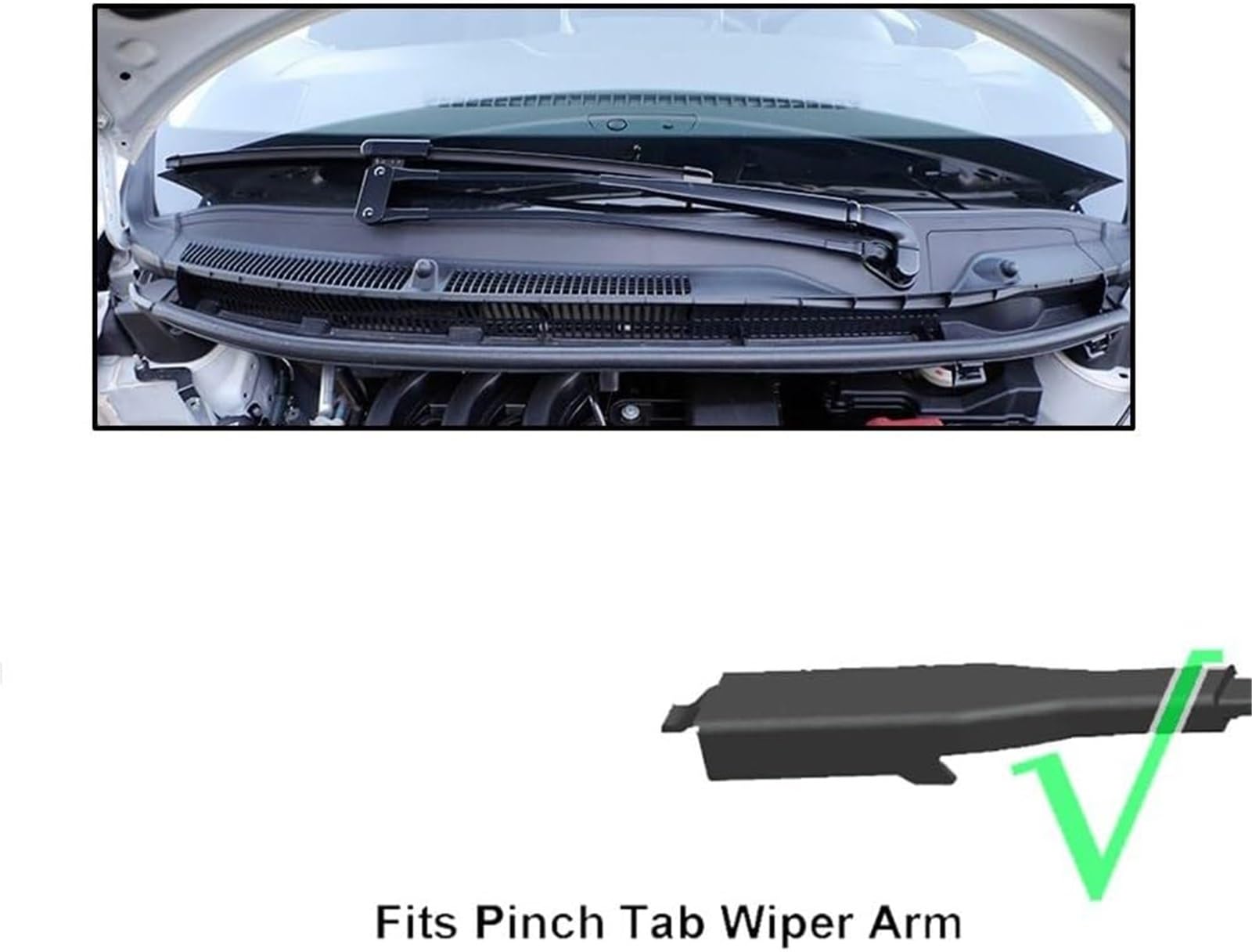 Limpiaparabrisas de coche Escobillas limpiaparabrisas para Peugeot 108 2014-2020 Escobillas limpiaparabrisas delanteras y traseras
