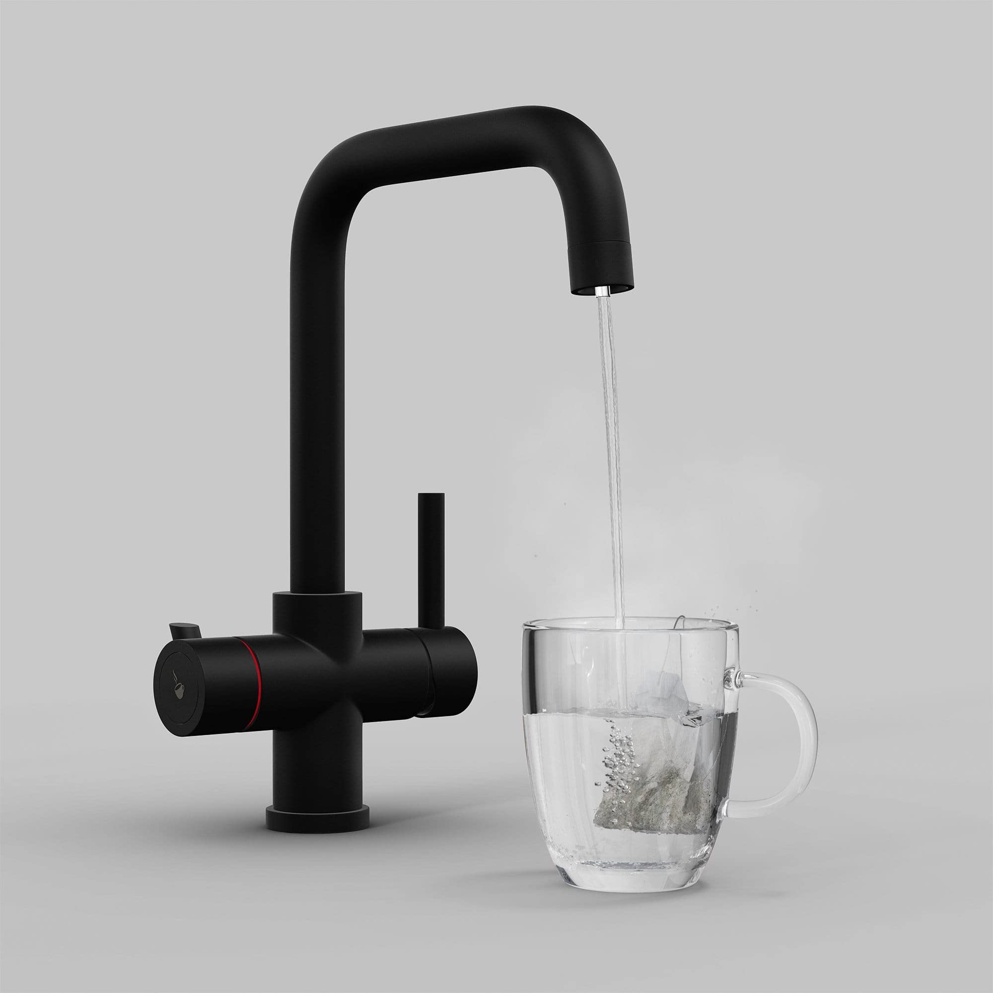 Fohen Instanti Instant Boiling Water Idaho Matt Black 3 in 1 Tap :  Amazon.co.uk: DIY u0026 Tools