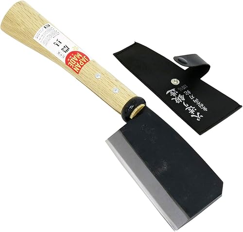 KONYO 34071 East Hatchet, Double-edged, Steel Included, 5.3 inches (135 mm), Main Unit: Depth 1.4 inches (3.5 cm), Main Unit: Height 14.3 inches