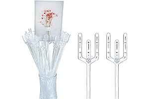 BEADNOVA 50pcs Floral Picks for Bouquets, Weddings, and Event Decoration