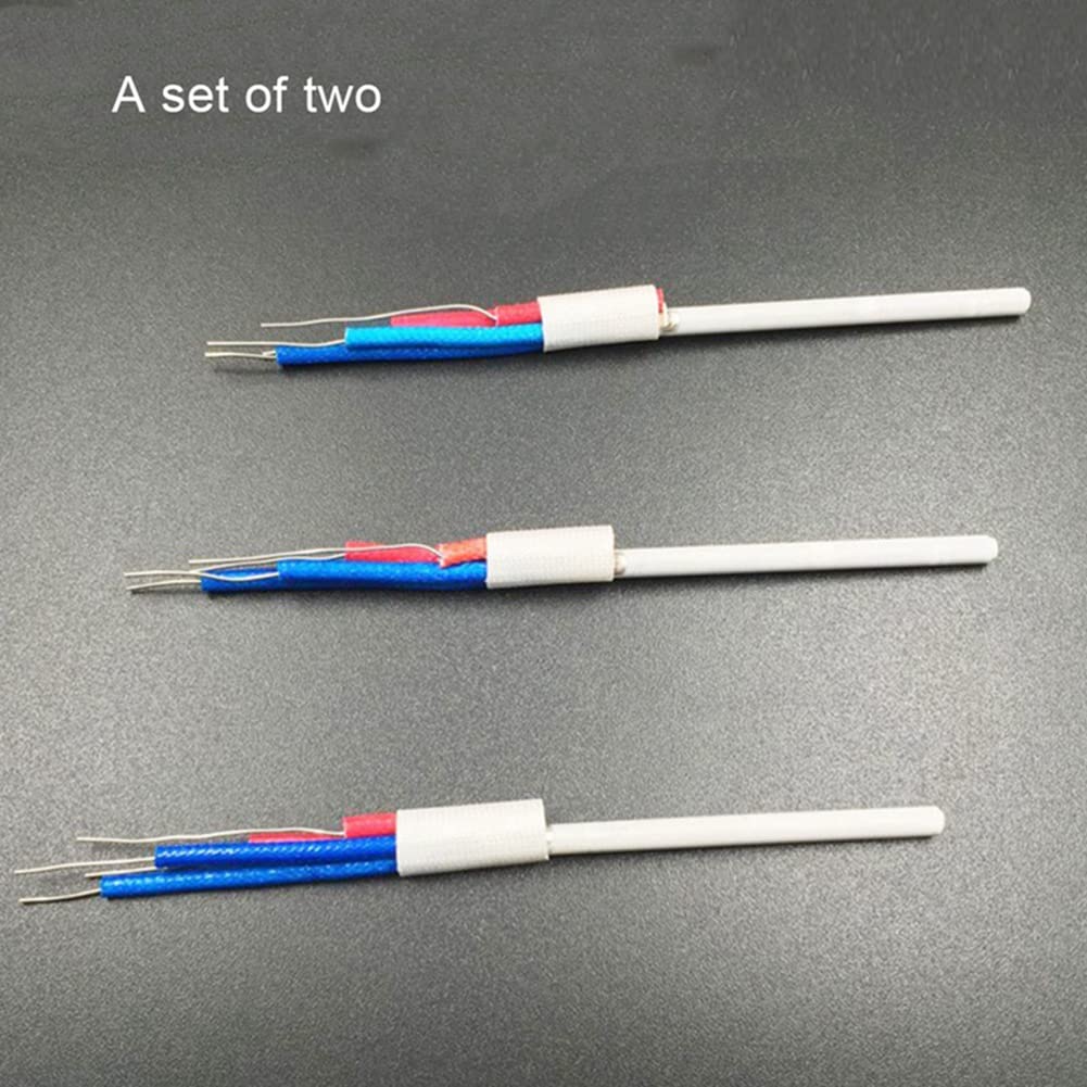 Lizusidtsy 2Pcs A1321 Ceramic Heating Elements 24V 50W Heater Core for 936 937 8586 Soldering Iron Soldering Station
