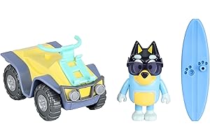 Bluey's Beach Adventure Vehicle and Figure Pack