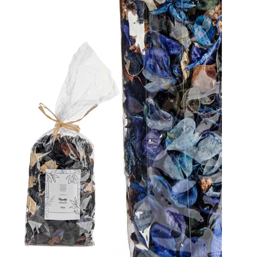 PARENCE.- Oceano Perfume Pot-pourri 140g – Sacchetto decorativo con aroma marittimo – atmosfera fresca per interni, cassetti, auto, bagno – Oceano 140g