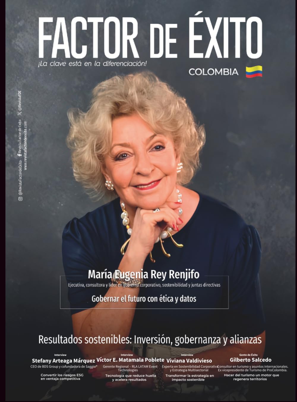 Resultados Sostenibles: Inversión, gobernanza y alianzas. Edición #19 Colombia (Revista Factor de Éxito Colombia)