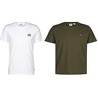 Levi's T-Shirt Sportwear White/Mineral Black S T-Shirt Olive Night S