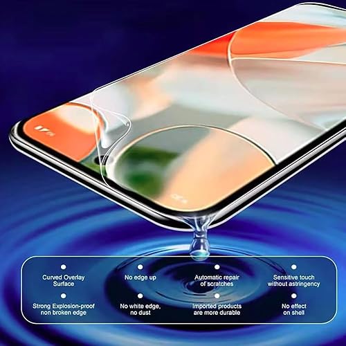 Miniatura 5 de 2 protectores de pantalla de hidrogel de privacidad para iPhone 11 Pro Max de 6.5 pulgadas, película protectora de hidrogel de TPU suave de alta