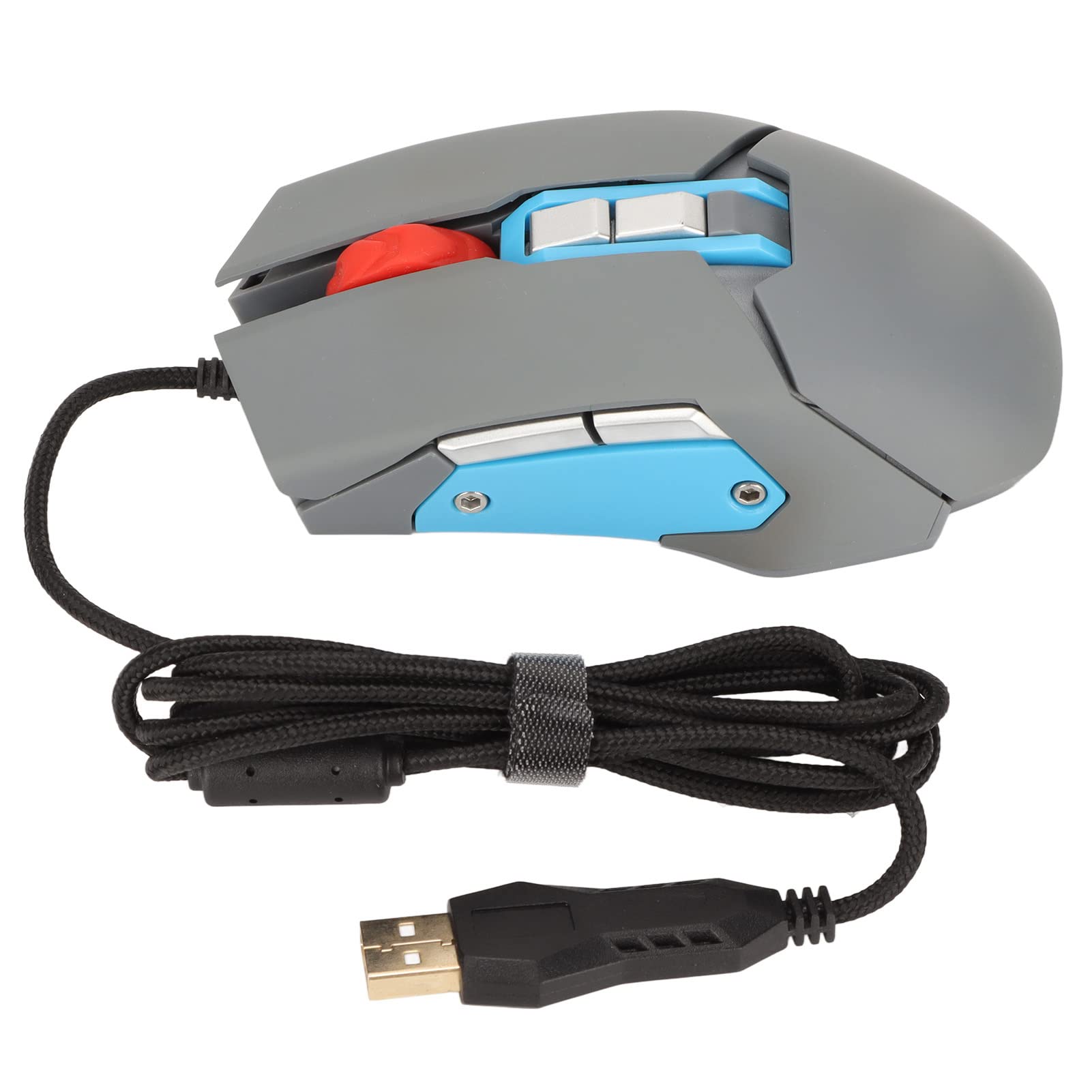 Vocale Con Programmazione Macro E Microfono 3 Livelli DPI USB Cablato Materiale ABS Ideale Per Ufficio Giochi Design Ingegneristico