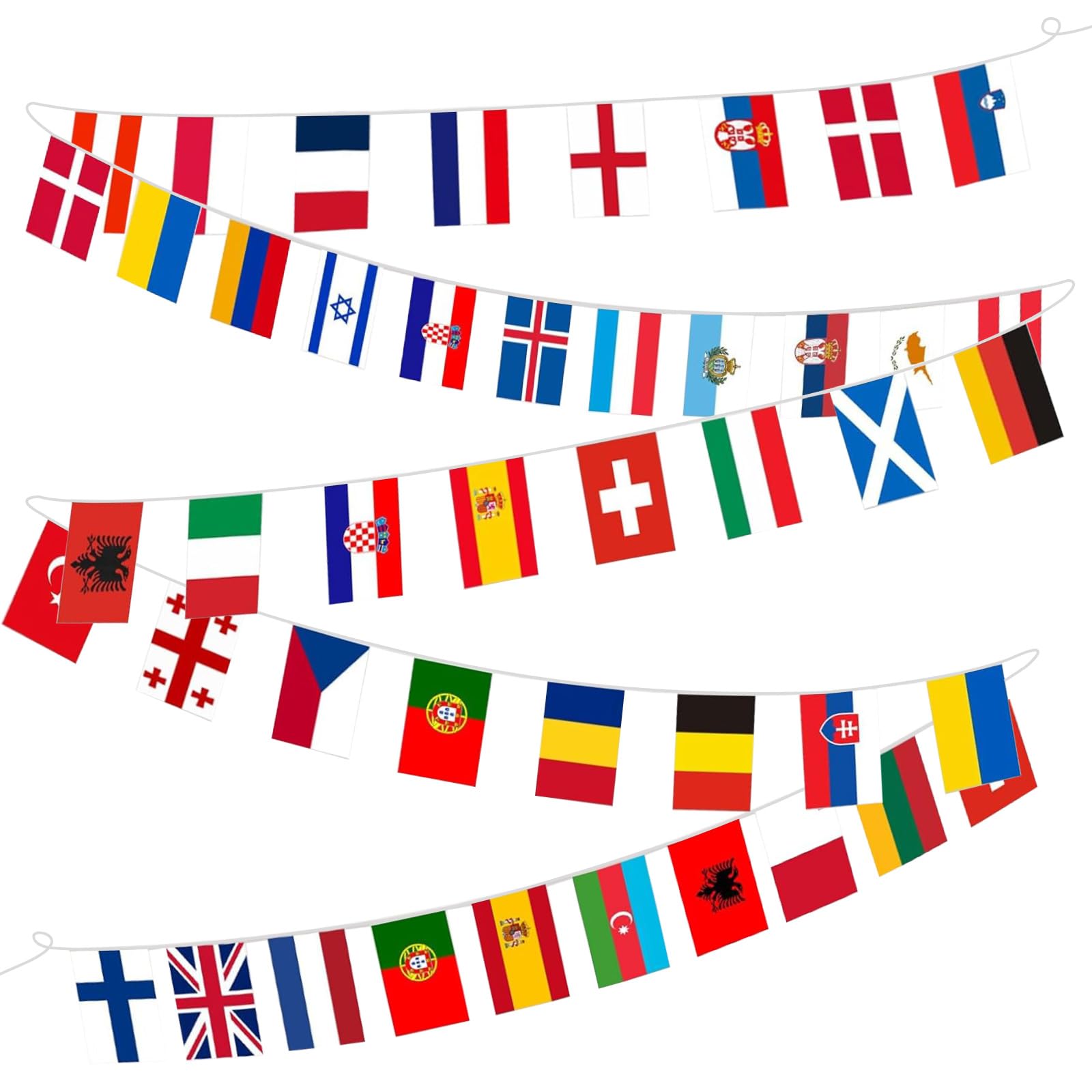 pretty_jessie 100 Country Flags Banner