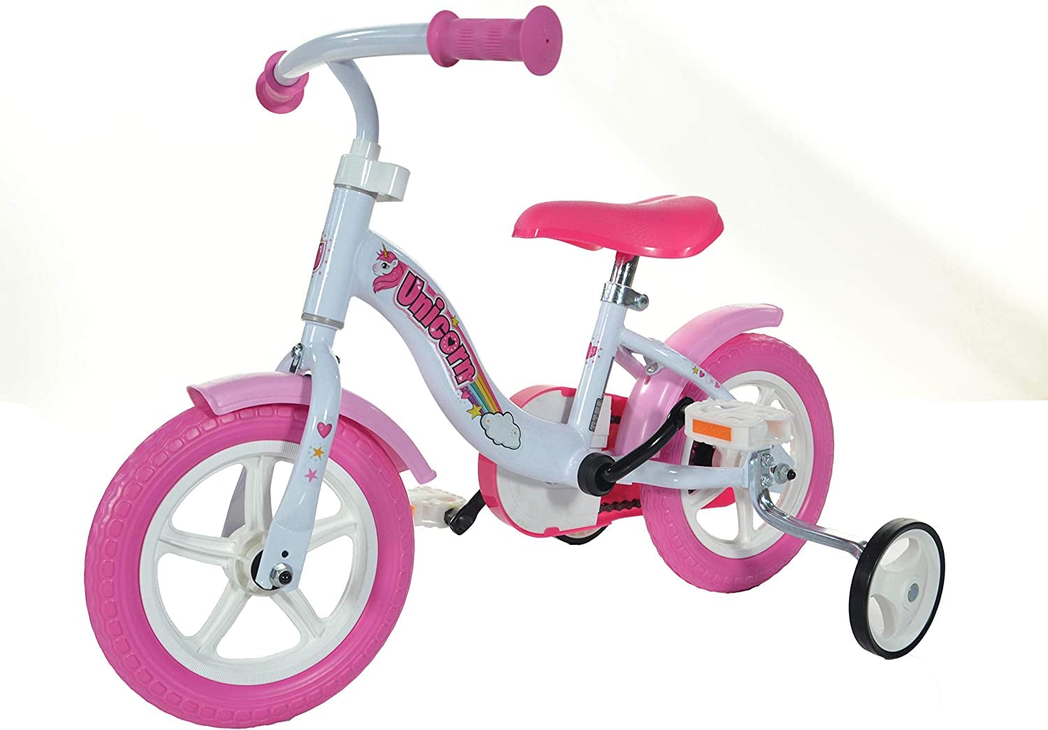 GYMNIC Rody Magical Unicorn Unicorno Rosa Chiaro Gonfiabile cavalcabile per Bambini 3+, Gioco dinamico e coinvolgente per stimolare Equilibrio, coordinazione e Sviluppo motorio