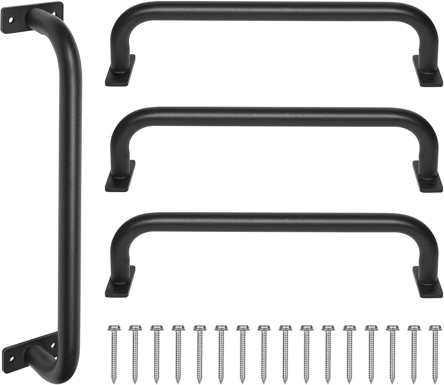 ESPETS 17 Inch Black Metal Safety Handles for Playground 4