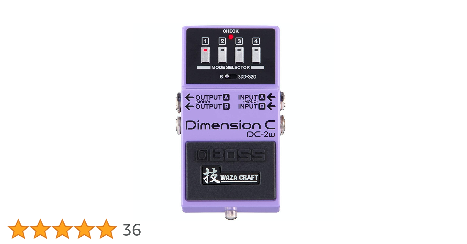 BOSS DC-2W Dimension C 技　WAZAギターエフェクター Boss DC-2w Waza Craft Dimension C Effects Pedal – Flipside Music