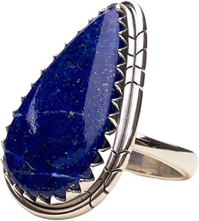 Lapis lazuli Ring, Sterling silver Ring, September Birthstone, Lapis Jewelry, Statement Ring, Blue Lapis Ring, Promise Ring, Healing Stone Ring, Birthday Gift