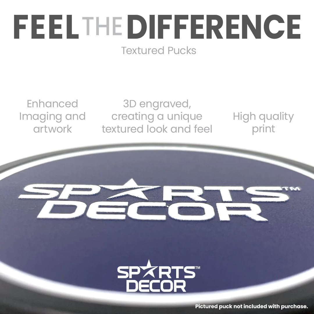 Sports Decor Winnipeg Jets Puck | Retro Script