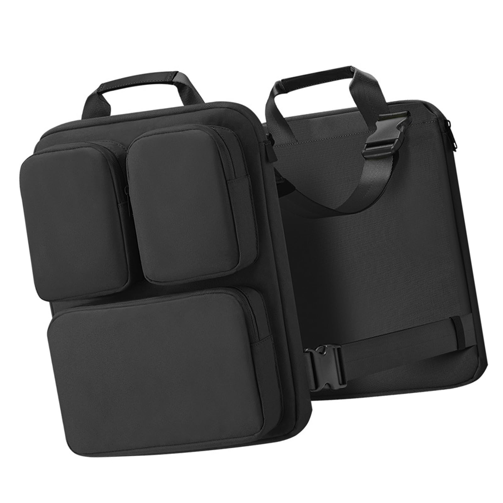 Gepäckgurt mit Aufbewahrungstaschen, verstellbarer Koffer, zusätzliche Tasche, Packwürfel für Reisegepäck Organizer, Koffer, zusätzliche Packwürfel