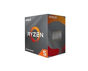 AMD Ryzen 5 4500 6-Core, 12-Thread Unlocked Desktop Processor with Wraith Stealth Cooler
