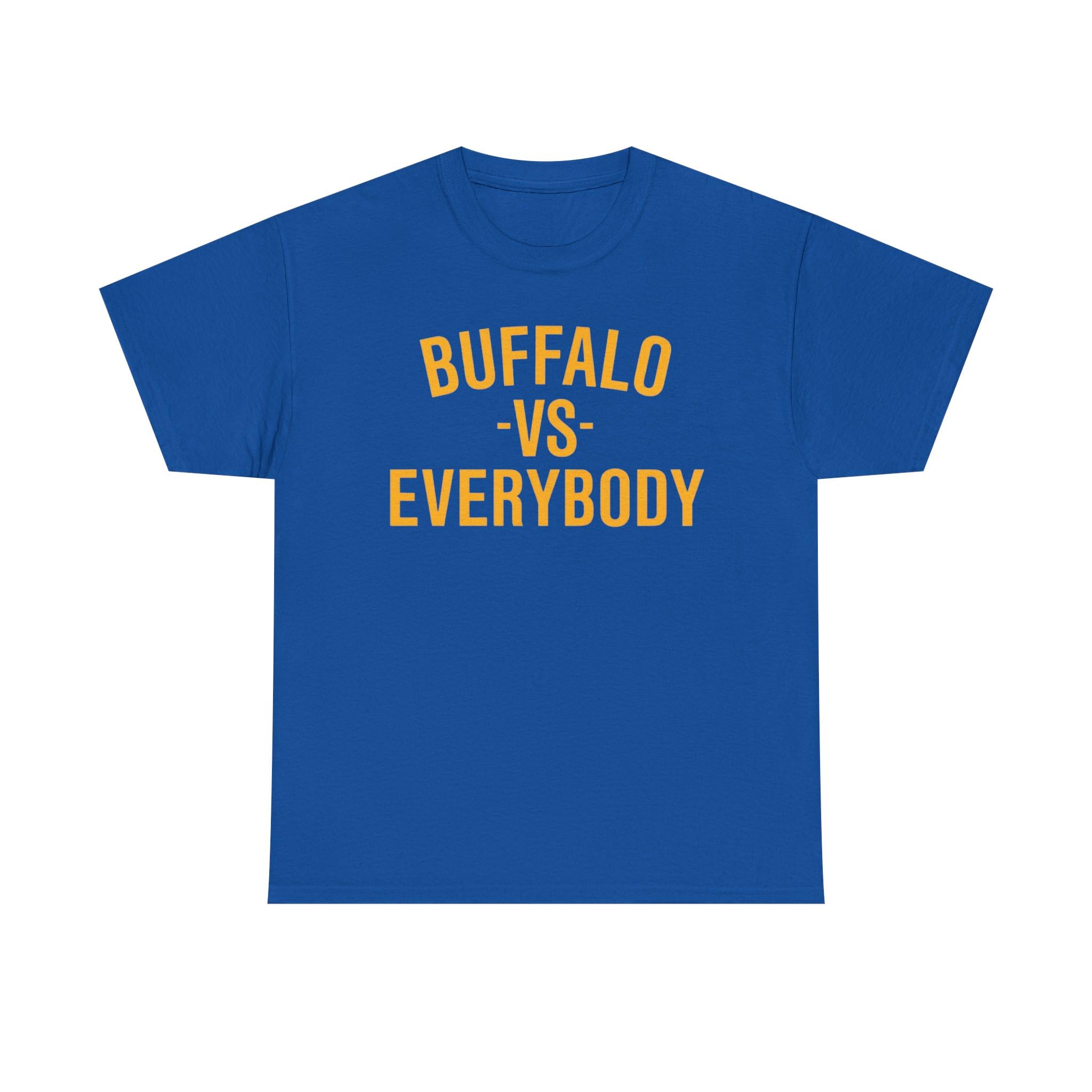 Buffalo Versus Everybody T-Shirt - Buffalo Hockey Apparel for Men