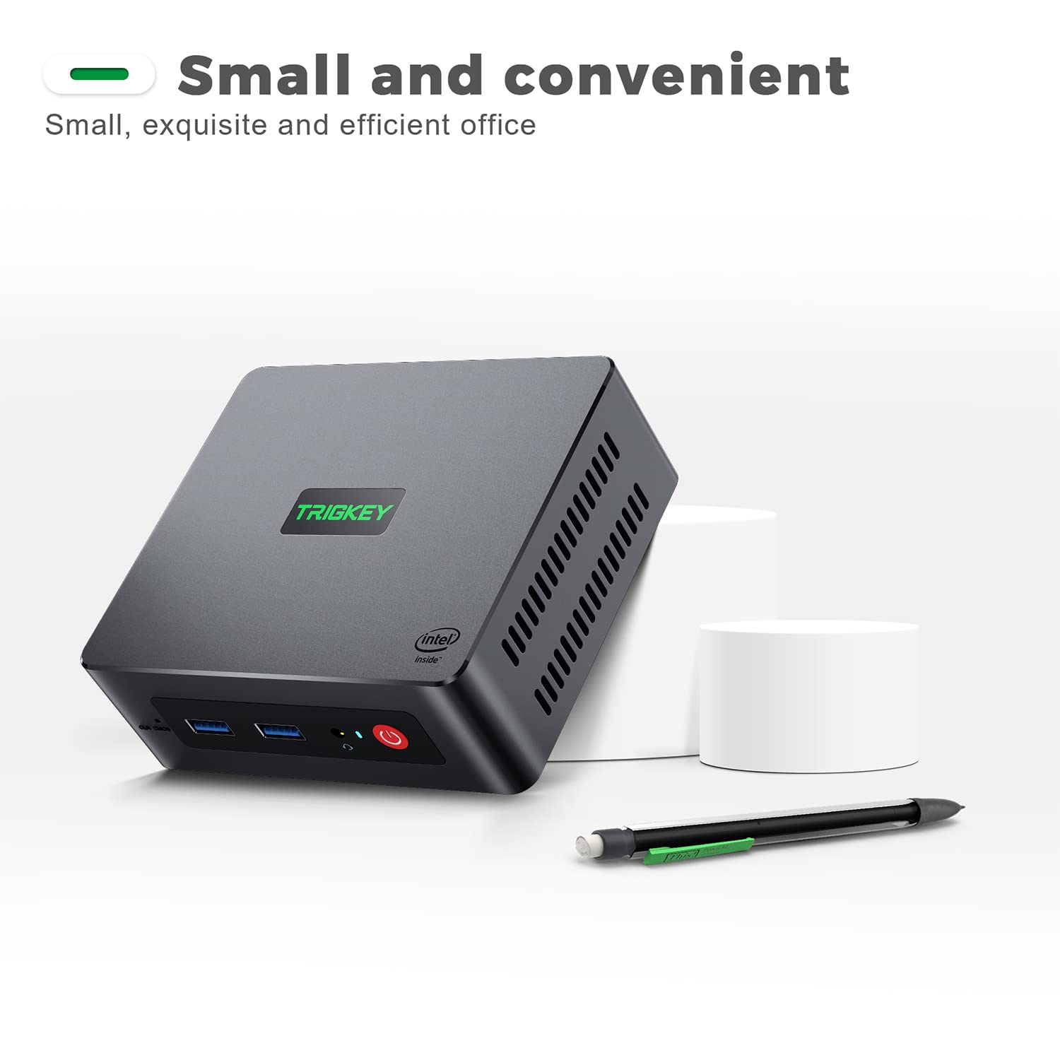 Mini-PC mit Intel 11. Generation Prozessoren 8G DDR4 256G M