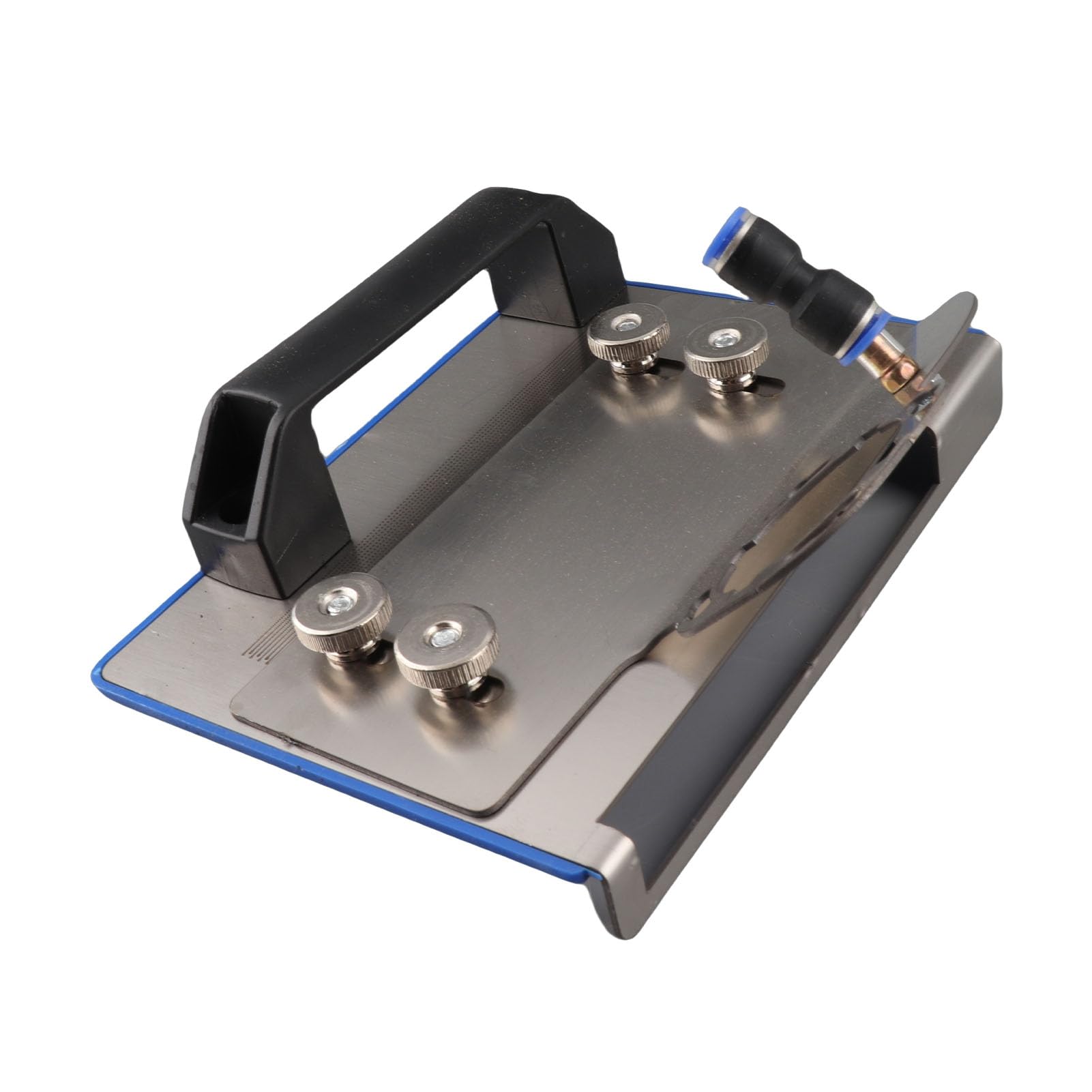 Angle Grinder Stand Stainless Steel Adjustable Holder Bracket Cutting Ceramic Stone 45 Degree Chamfer Best for Various Tile Projects