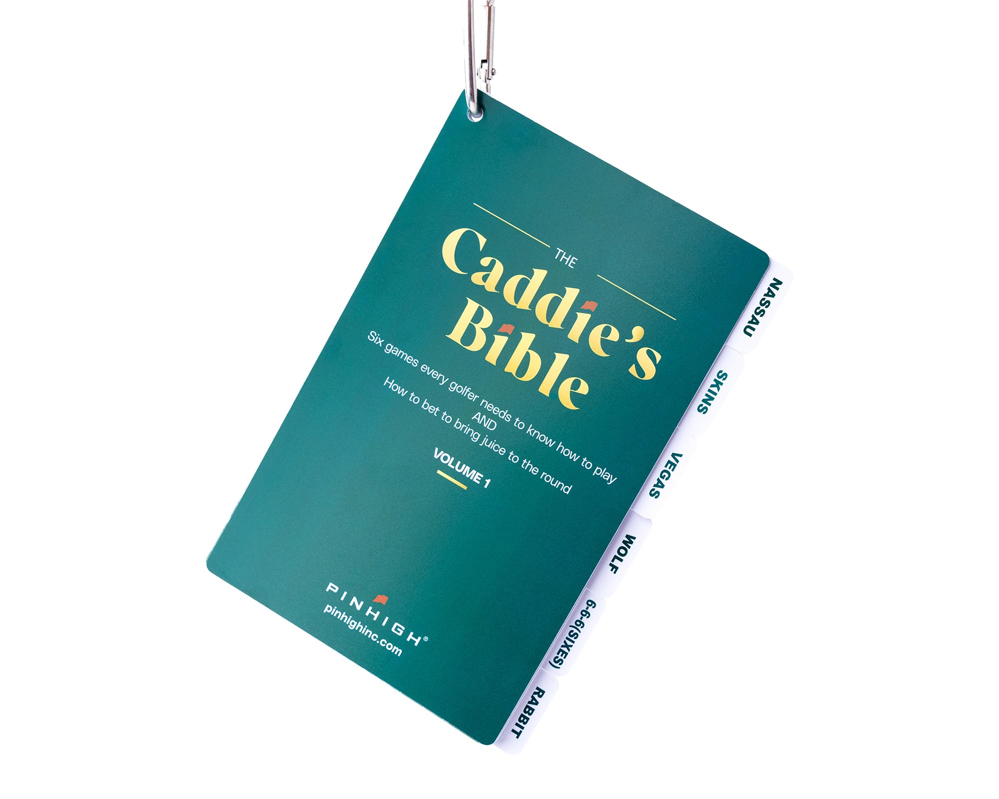 P I N H I G H Golf Essentials: Personalized ID Labels, Pro Scorecards & Game Guides. Weatherproof Accessories for Club Tracking, Stat Logging &