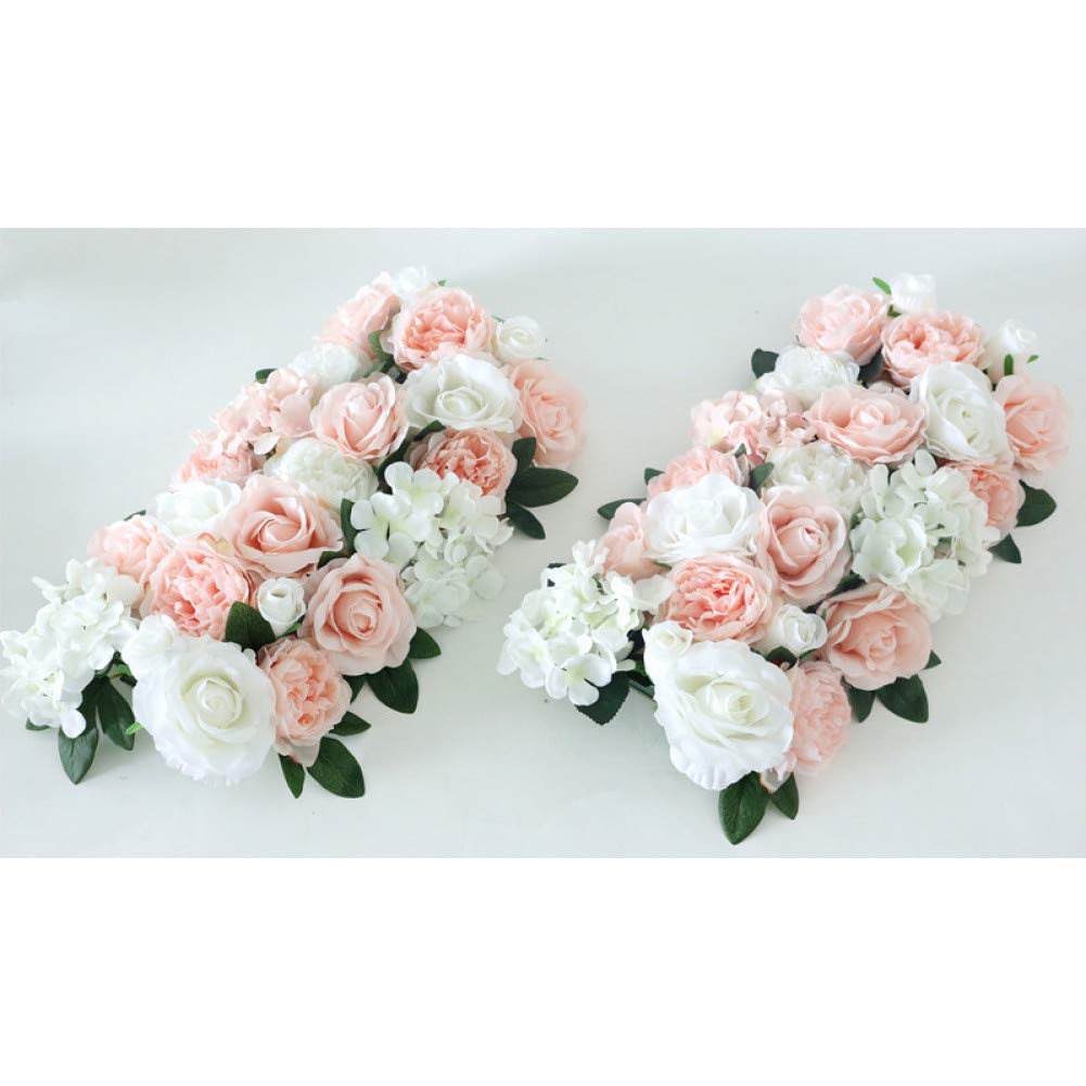 Rangée de fleurs artificielles pour arche de mariage et décoration de maison