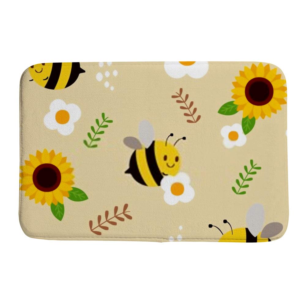 Tapis de sol anti-glisse en polaire douce pour sols humides